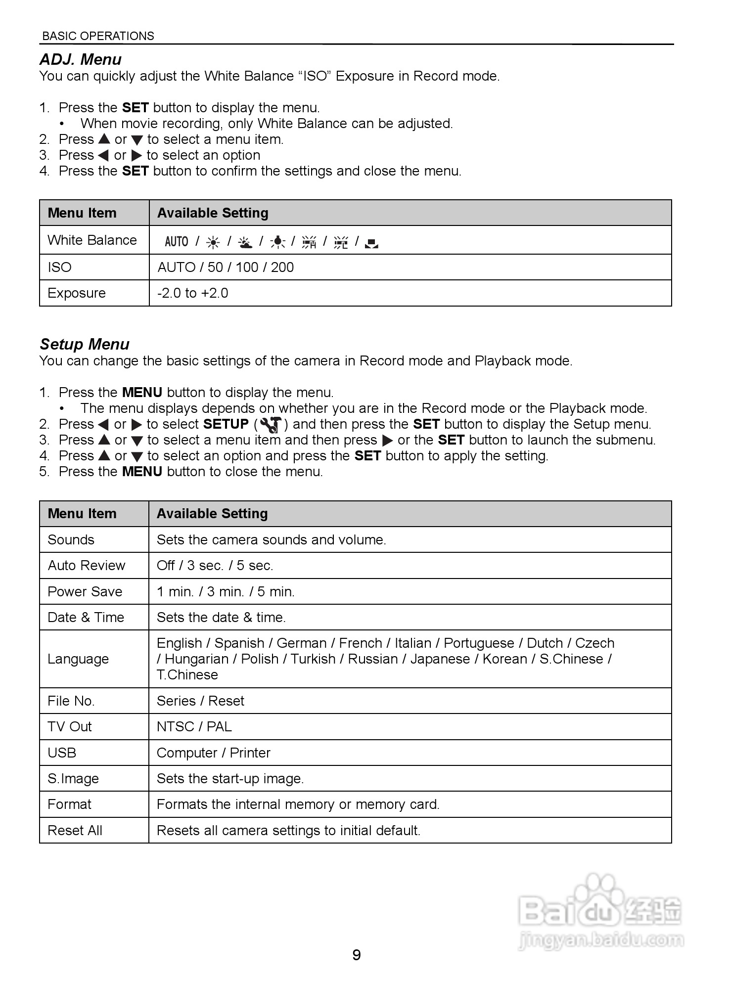 JENOPTIK JD 5.0 z3 EasyShot数码相机说明书:[1]