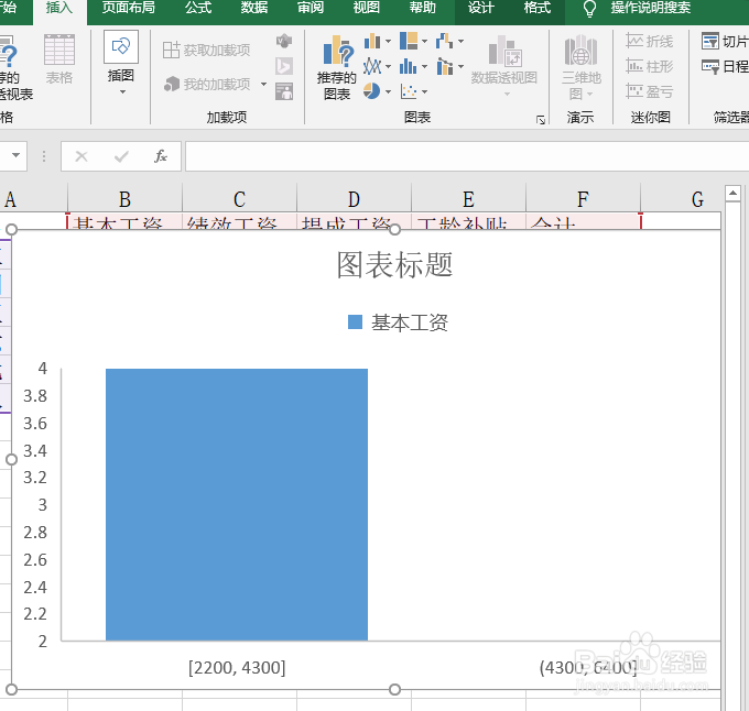Excel表格如何转换成直方图