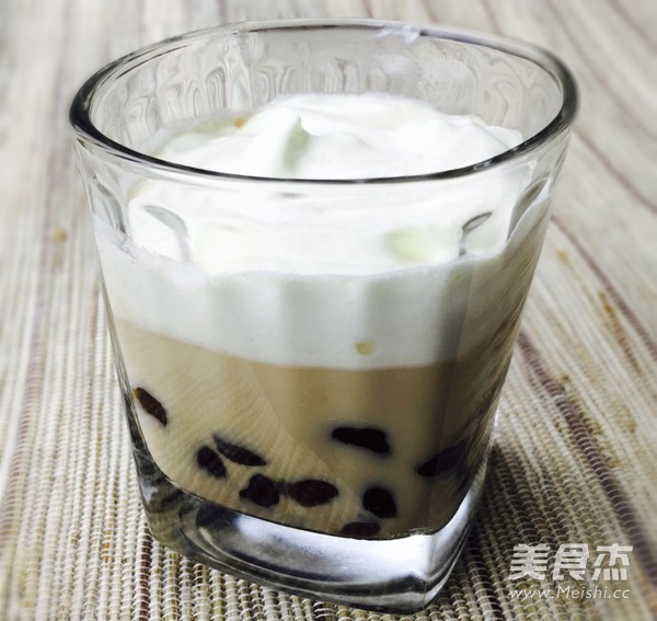 奶盖珍珠奶茶-完全自制