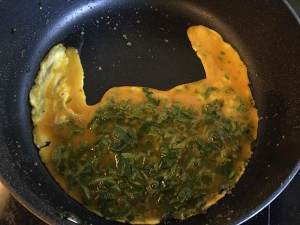 养生食补香椿炒蛋的做法