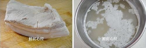 家常菜;鱼头肥肉泡大饼做法图解