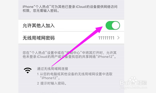 苹果12怎么开启手机个人热点