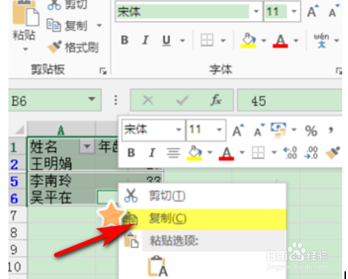 Excel如何只复制筛选后的条目