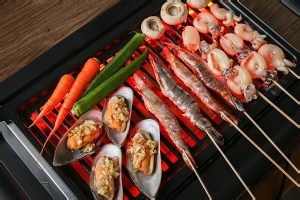 杂锦烤海鲜的做法