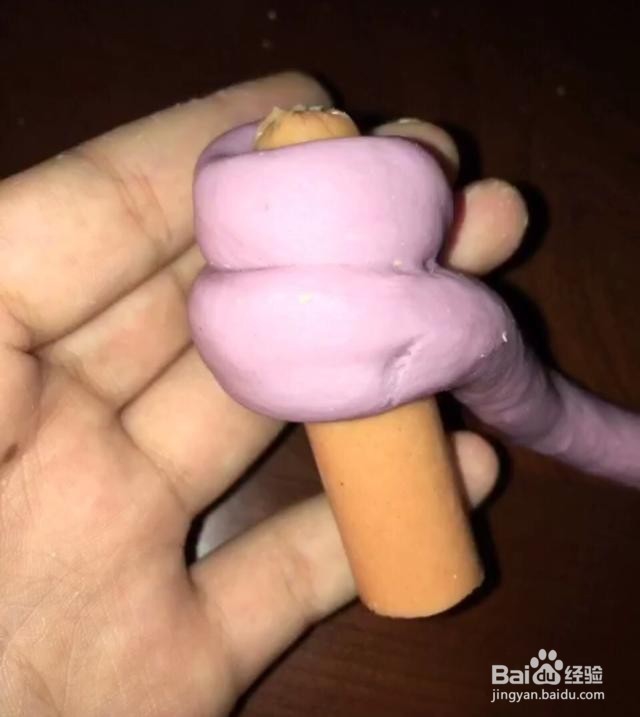 在家自制毛毛虫馒头