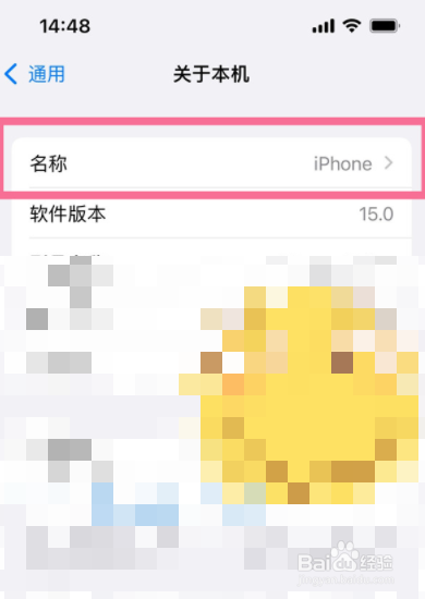 苹果13蓝牙怎么改名字
