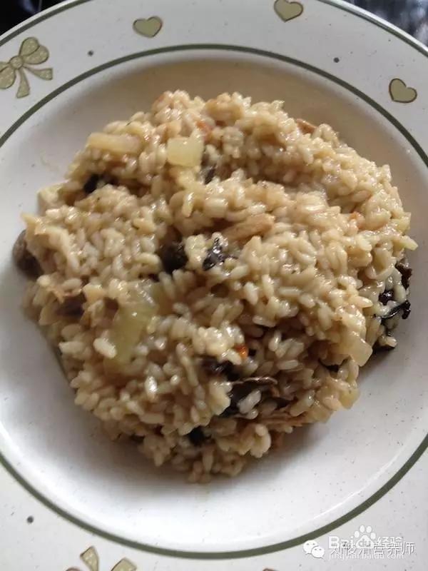 忍不住流口水的牛肝菌饭