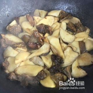 怎么做杏鲍菇烧牛筋
