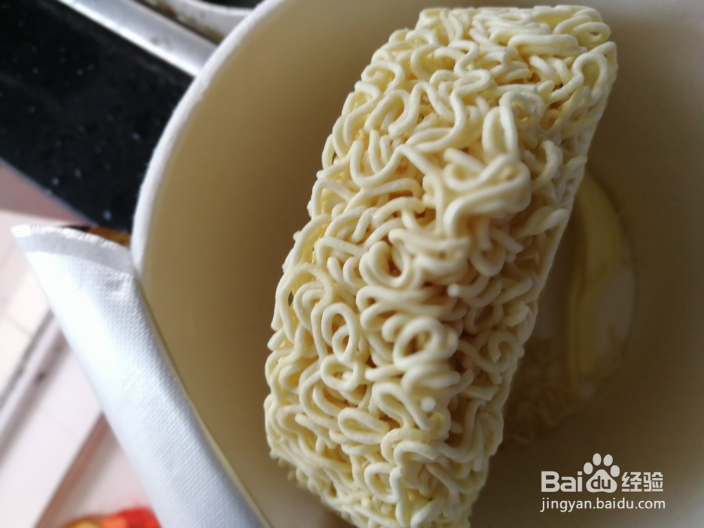 方便面味二面条