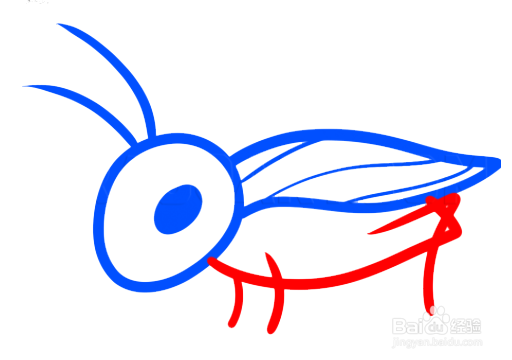 祈愿蟋蟀怎么画