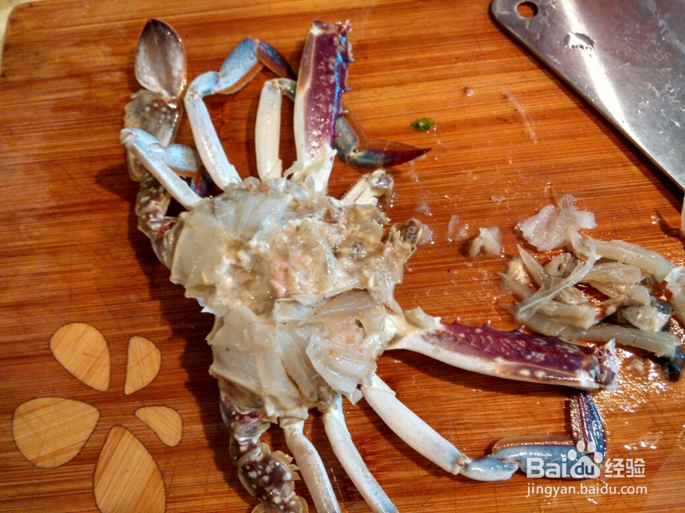 教你怎么做香辣梭子蟹