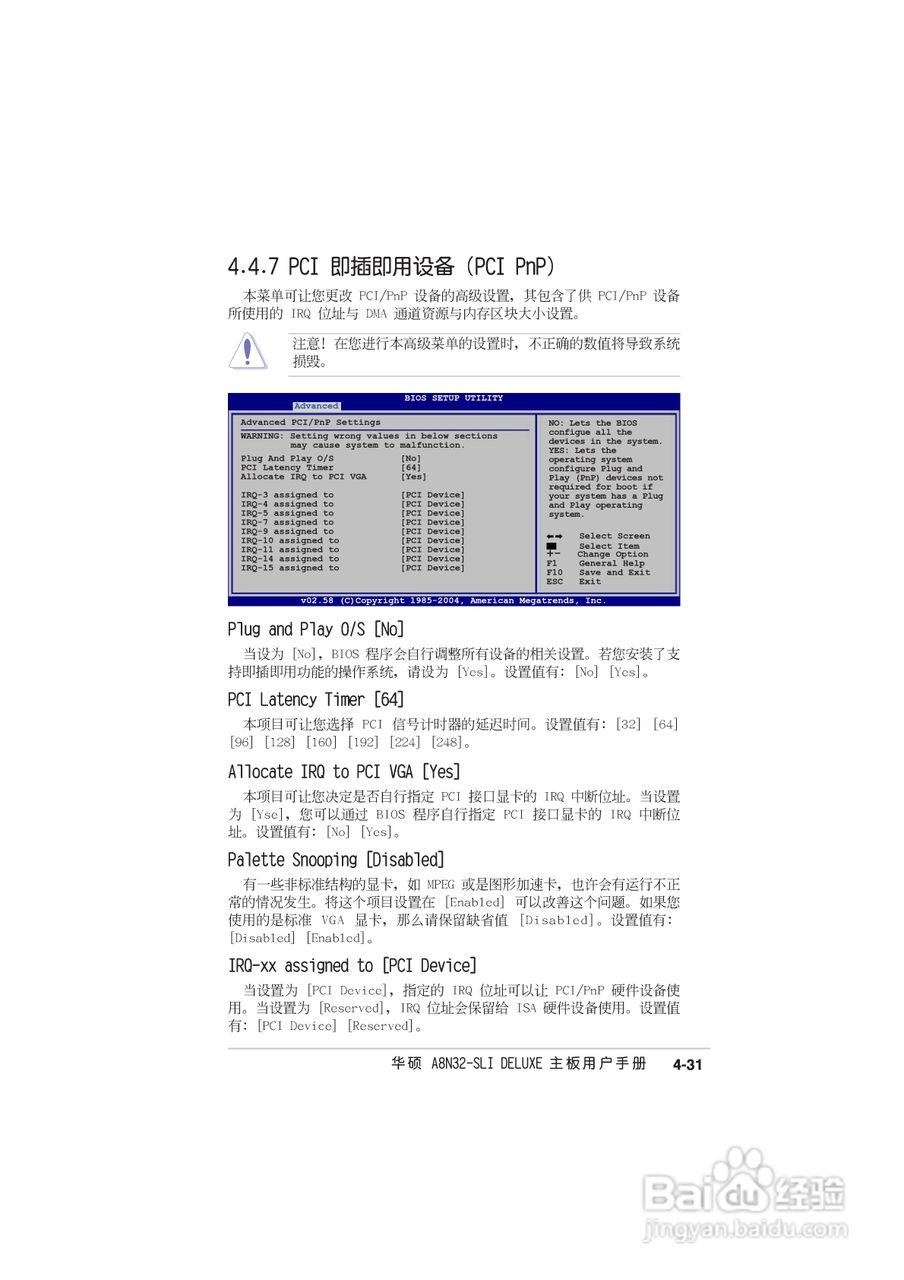 华硕 A8N-SLI Deluxe主板说明书:[10]