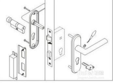 索菲特门锁安装方法