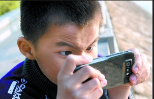 儿童请远离致命毒害--手机