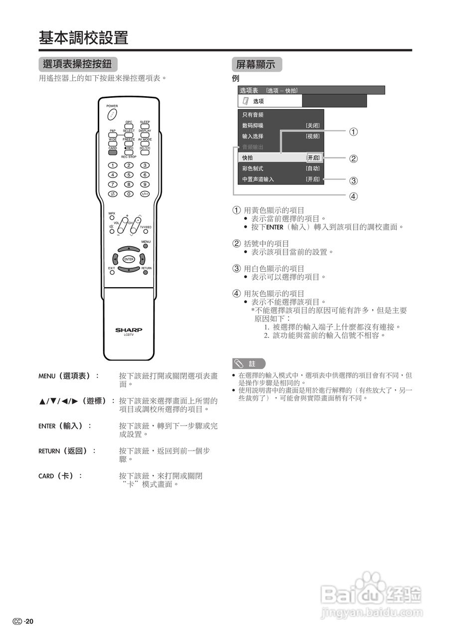 声宝LC-32G100H型液晶电视机说明书:[3]