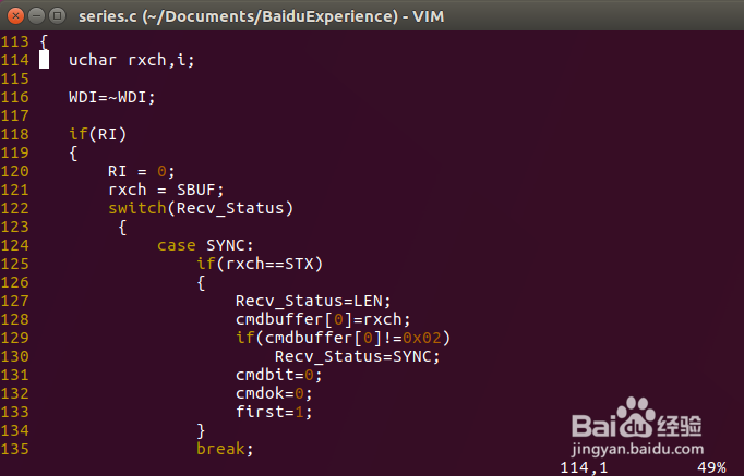 vim编辑器操作简介