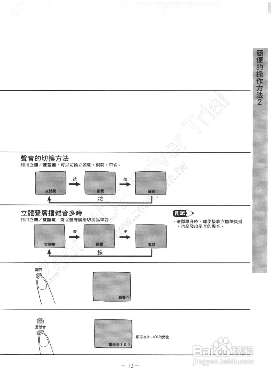 歌林CT-29FV1型电视机使用说明书:[2]