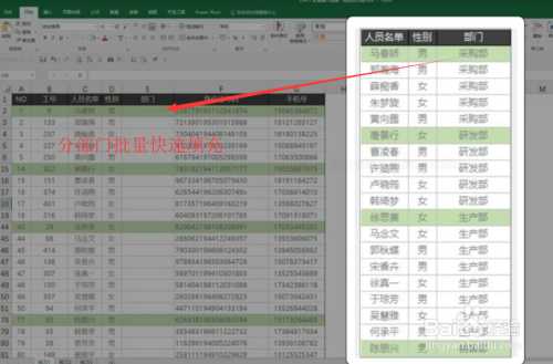 如何在Excel中分批快速填充数据