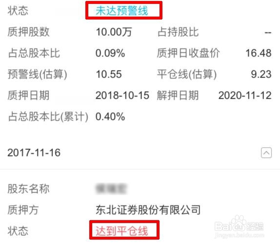 怎么查询股票平仓线/查询股权质押/股权质押情况