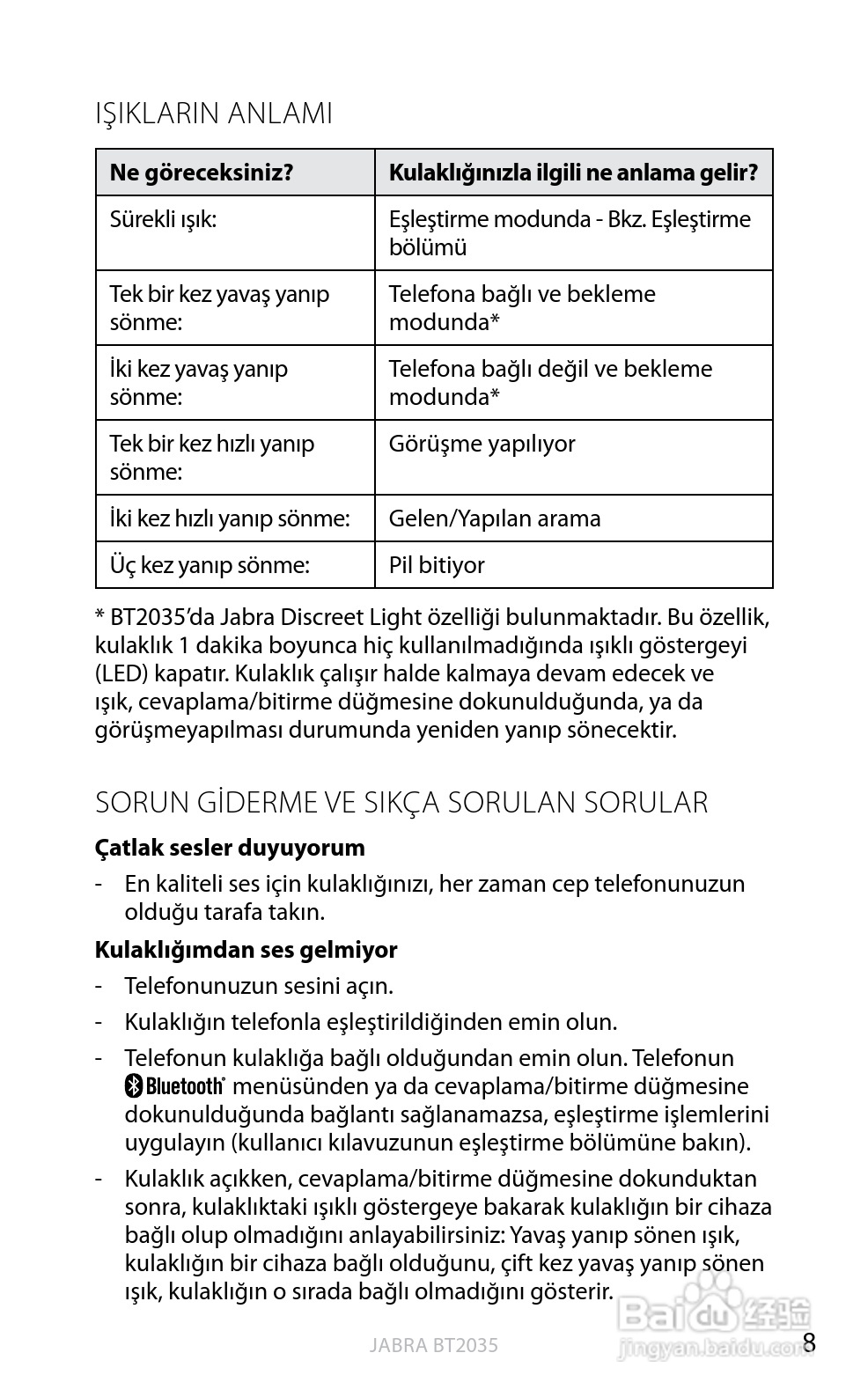 捷波朗BT2035蓝牙耳机使用说明书:[20]