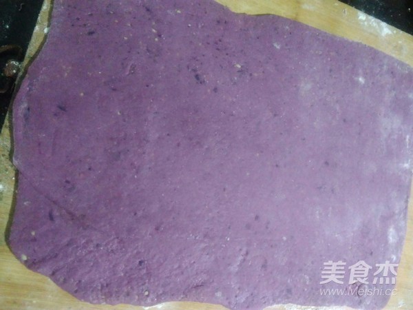 紫薯花生酥的做法