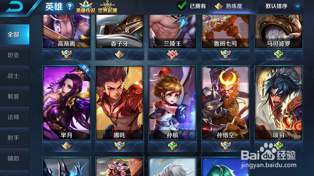 王者荣耀玩家经验