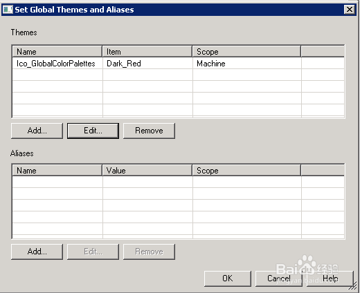 GENESIS64 GraphWorX 配置全局颜色主题