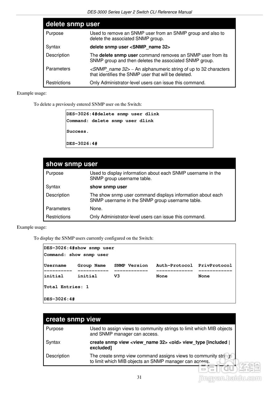 D-Link DES-3016以太网交换机用户手册:[4]