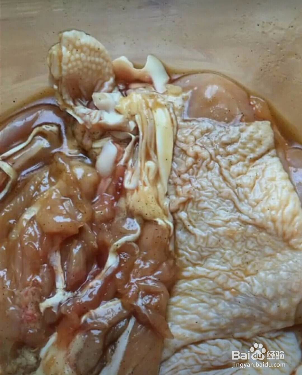 酱烧鸡腿饭做法