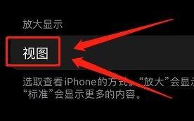 iphone如何将图标放大