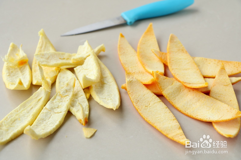橙子皮的妙用，简单几步变成小零食，润肺止咳