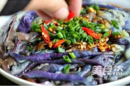 蒜蓉拌茄子的做法