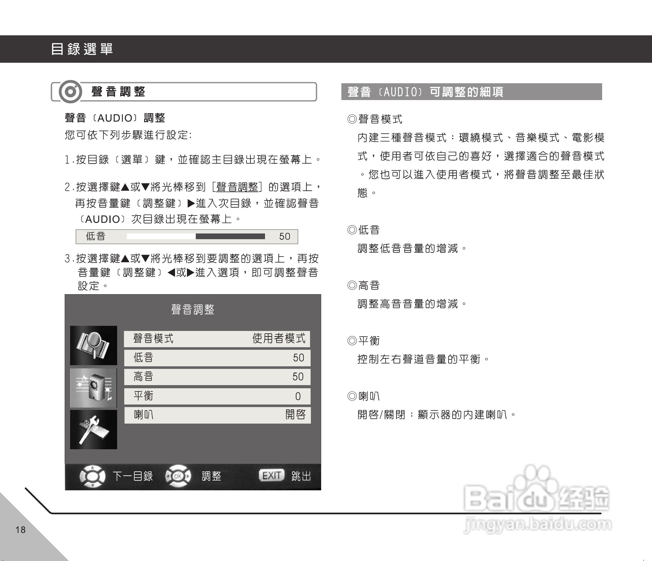 声宝LM-37H512/42H512型LCD液晶显示器说明书:[2]