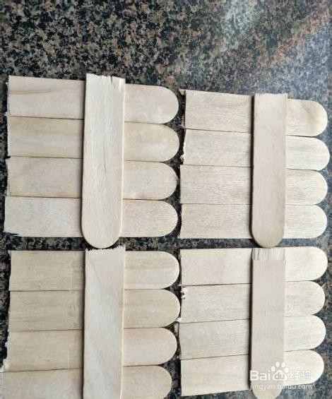 手工制作--雪糕棍吊饰花圃