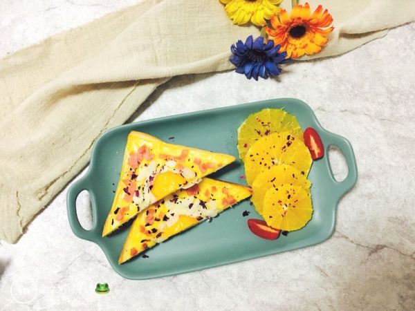 芝士太阳蛋吐司