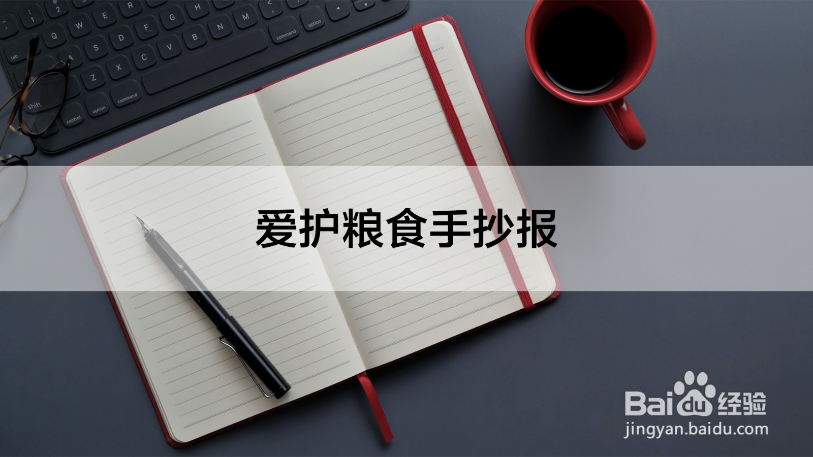爱护粮食手抄报图片