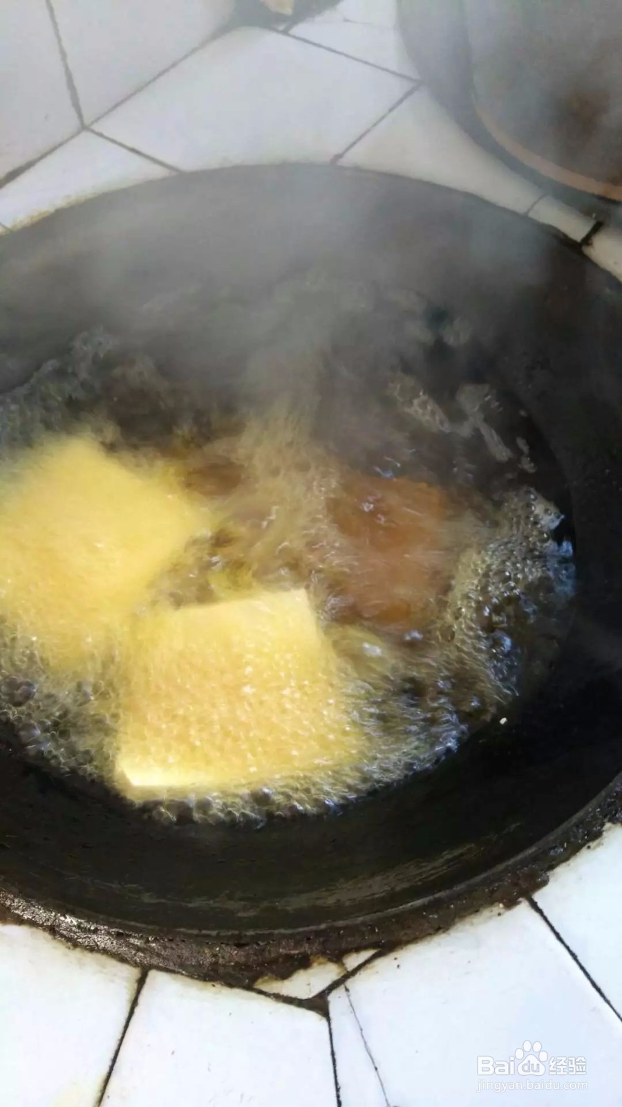 油煎豆腐片怎么做？