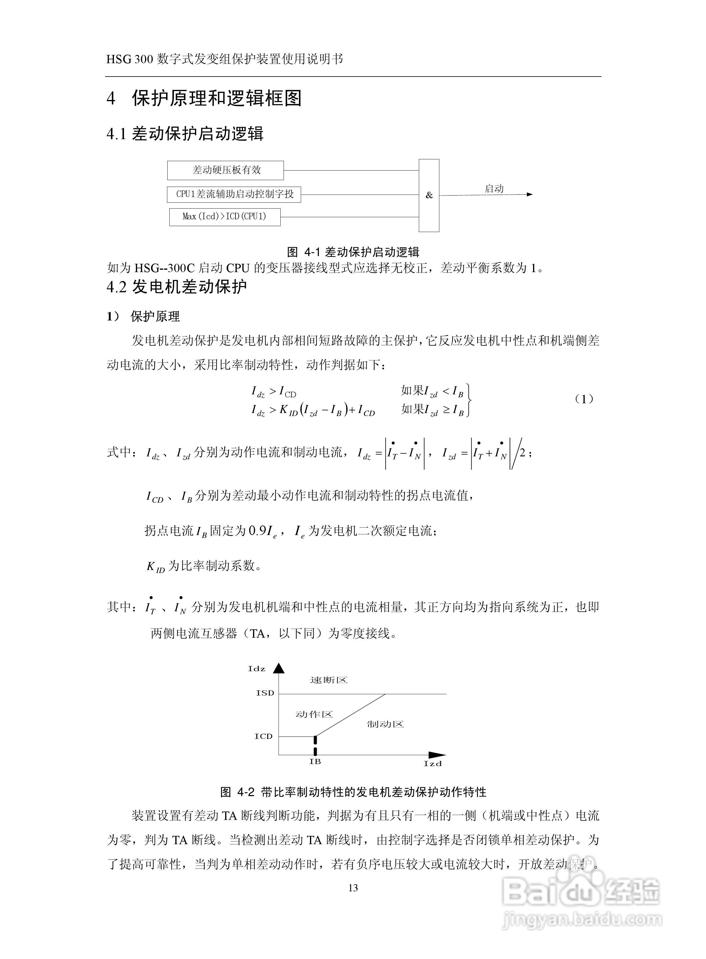 四方立德 HSG 300 数字式发变组保护装置使用说明书:[2]