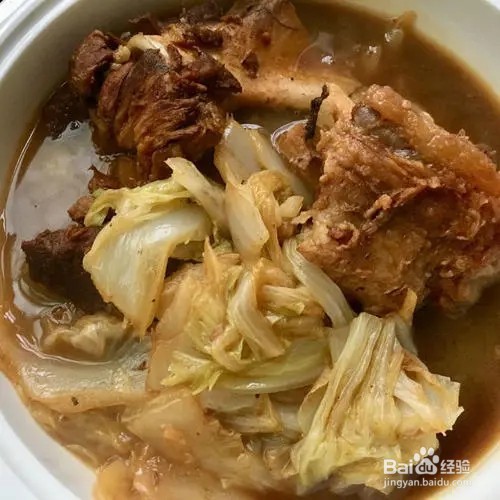 白菜炖大棒骨