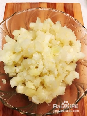 五彩土豆泥的做法