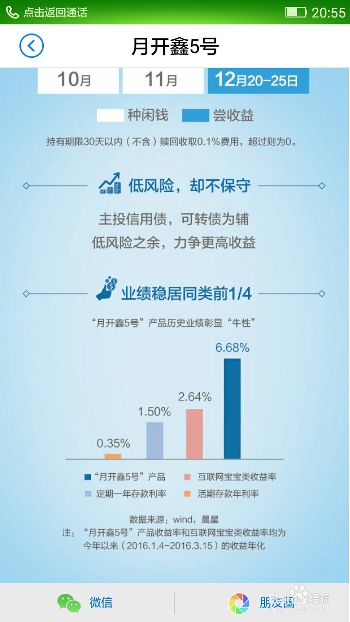 申购月开鑫5号的步骤