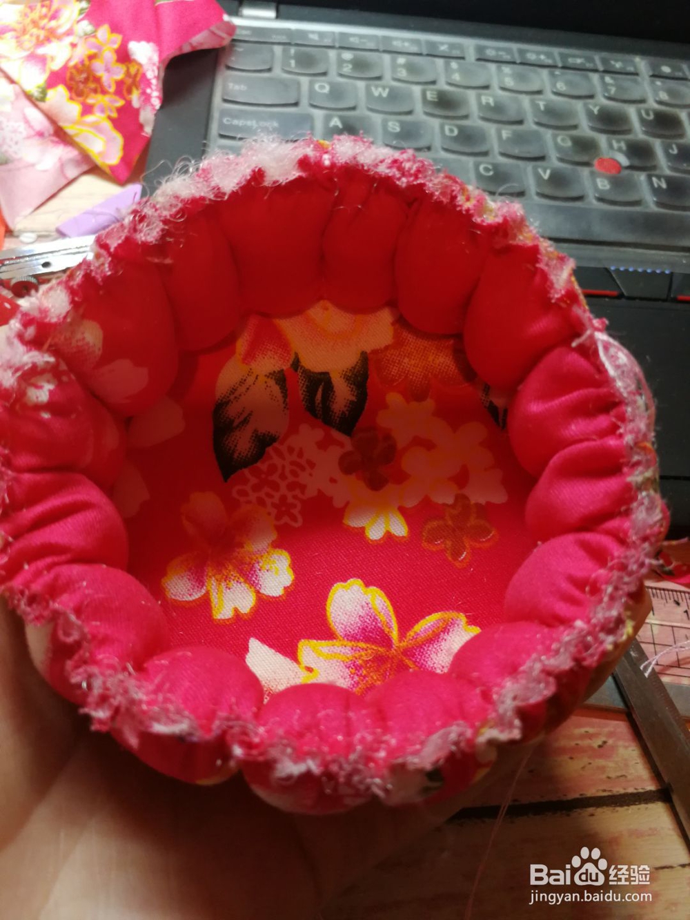 教你怎么做小南瓜收纳盒