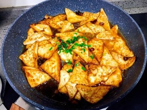 怎么样做出美味的香煎豆腐