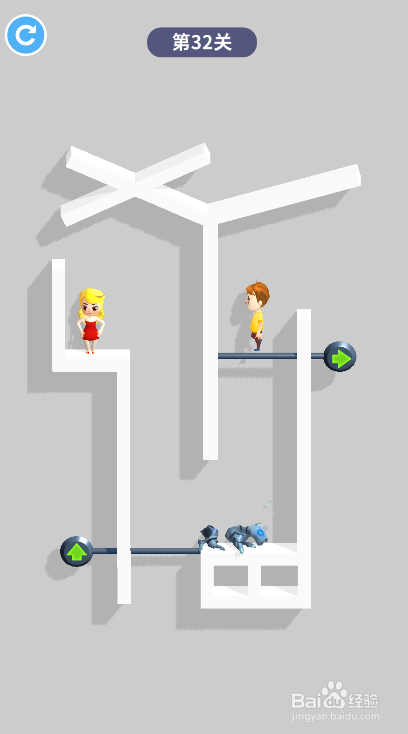 Tap Tap Rescue的第32关如何通关