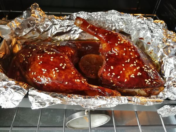 柠香五味烤鸭腿