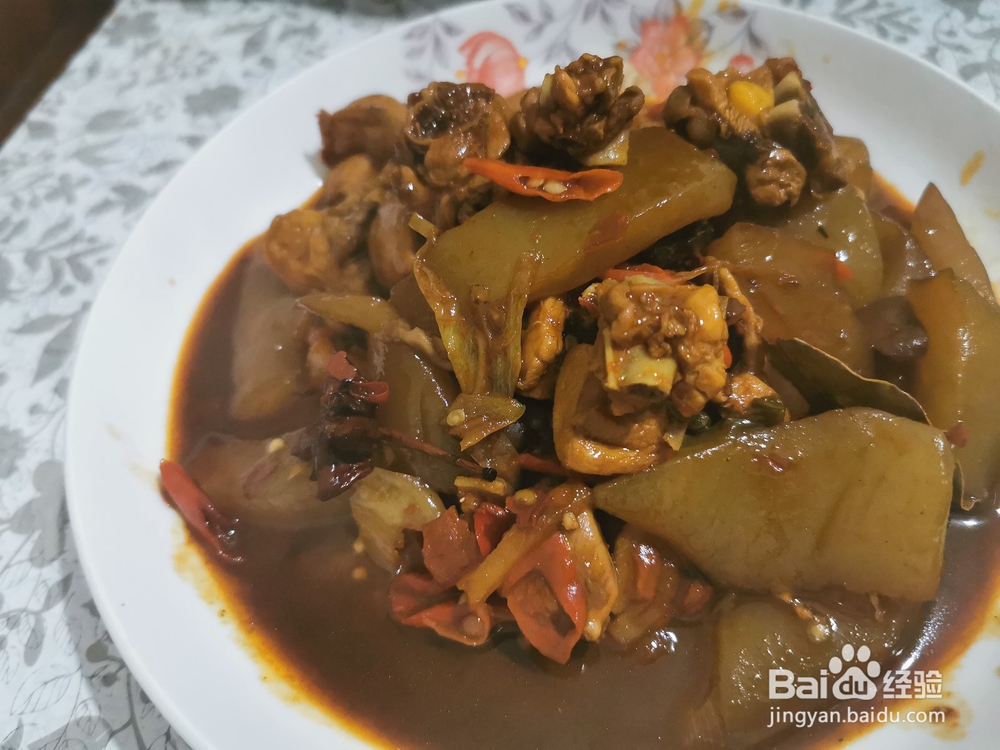 啤酒魔芋泡椒鸡