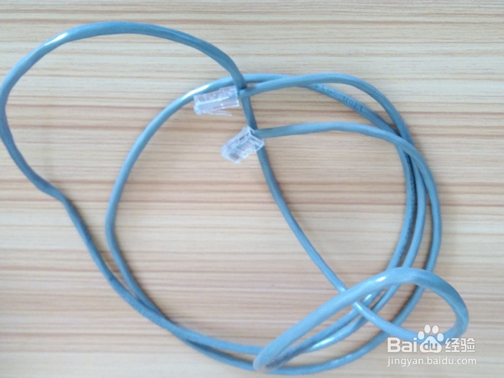 怎样接常用网线水晶头