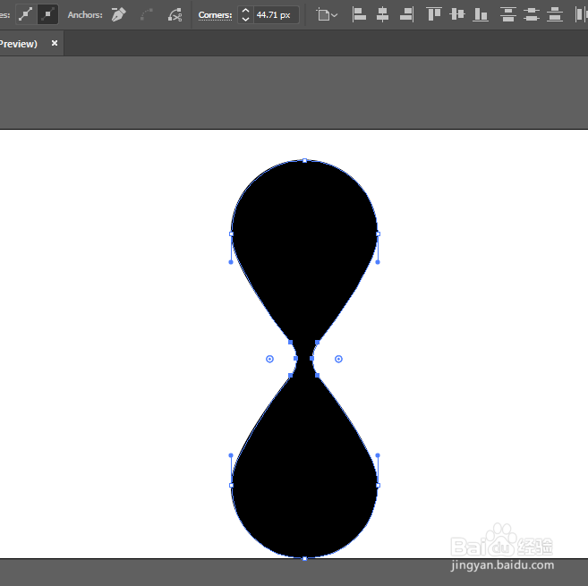 如何用ILLUSTRATOR绘制沙漏