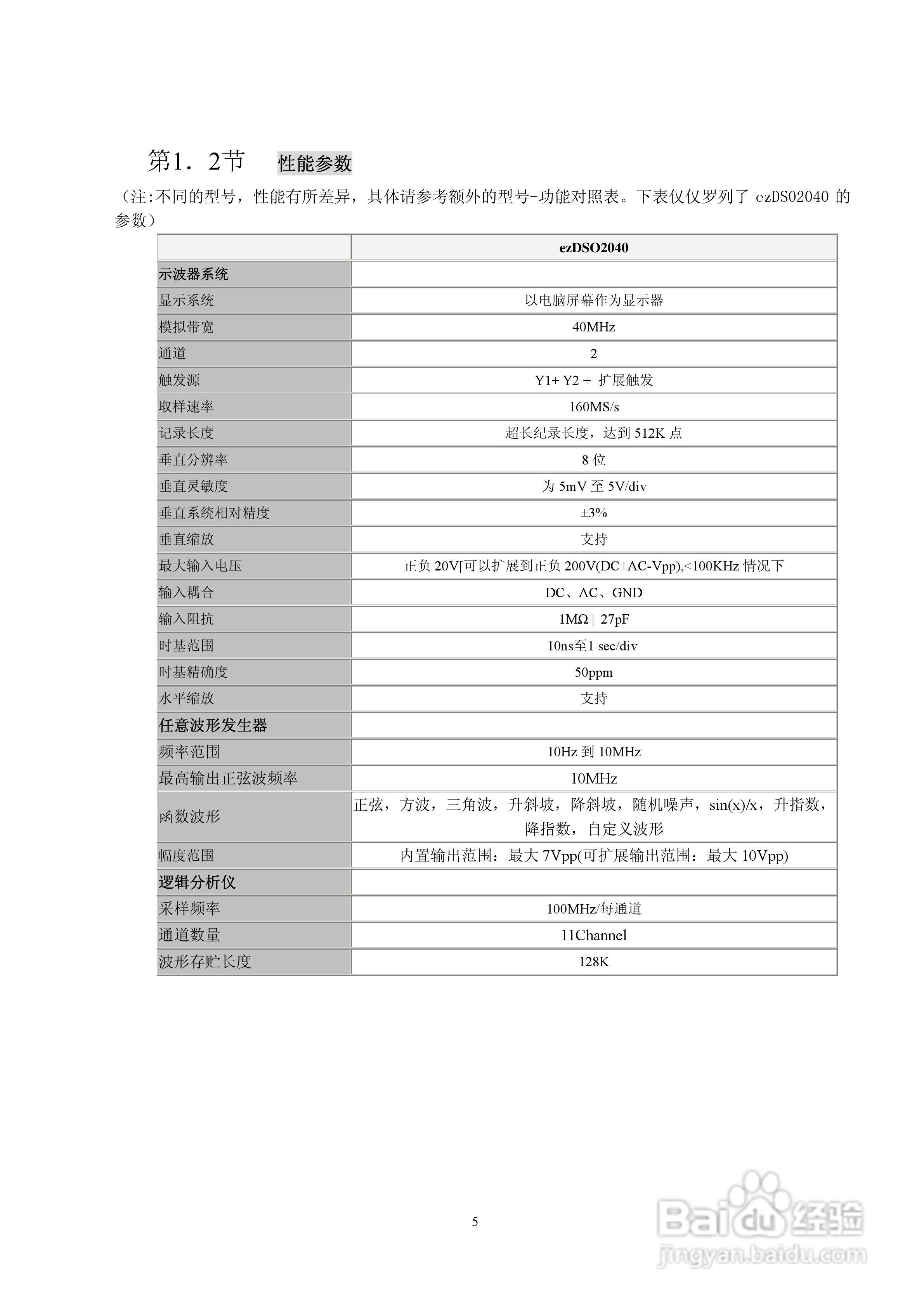 德信美EZDSO2041虚拟示波器说明书:[1]