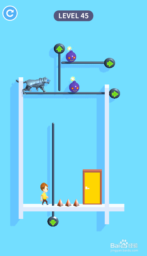 Tap Tap Rescue的第45关怎样通关